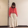 gather collar blouse ♪の画像