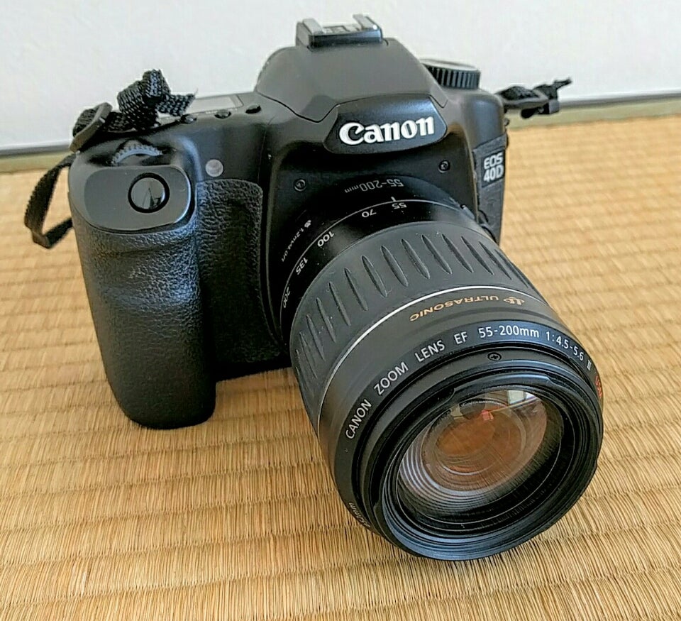 初めての一眼レフ Canon EOS 40D | 特急くろしおの鉄道ブログ
