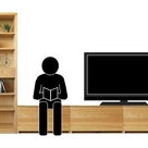 ドロワーベンチの活用方法！本棚＋ベンチ＋テレビボードを組合せることで読書スペースをリビングに提案の記事より