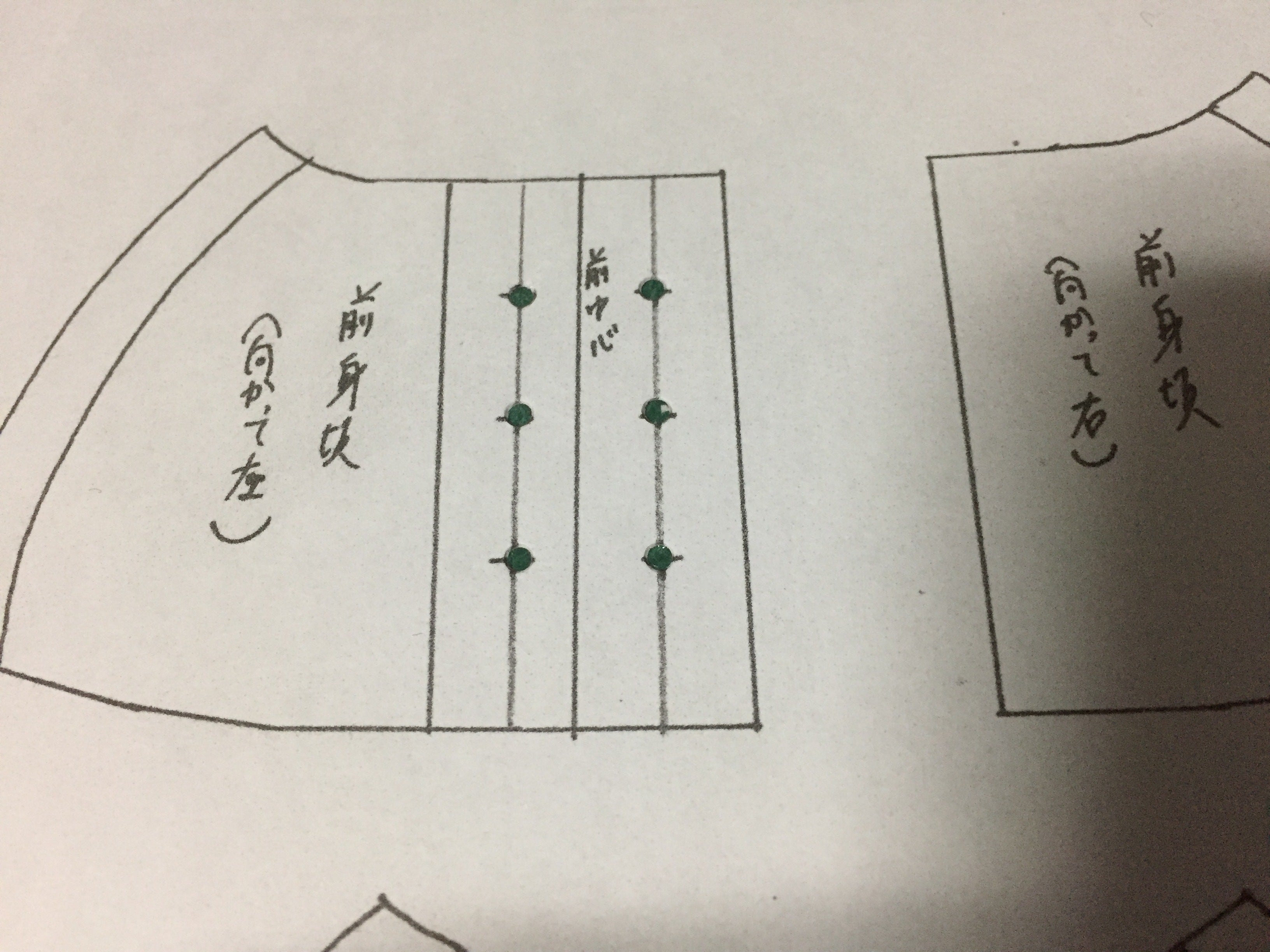オビツ11 初心者向け型紙 ケープ 販売ver の裁断の仕方 Wunderkammer 夢路 望のまったり生活ブログ