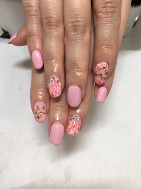 春ネイルの記事画像