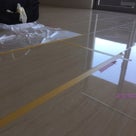 大理石調の鏡面床補修・塗装タイプの床補修のご紹介です…の記事より