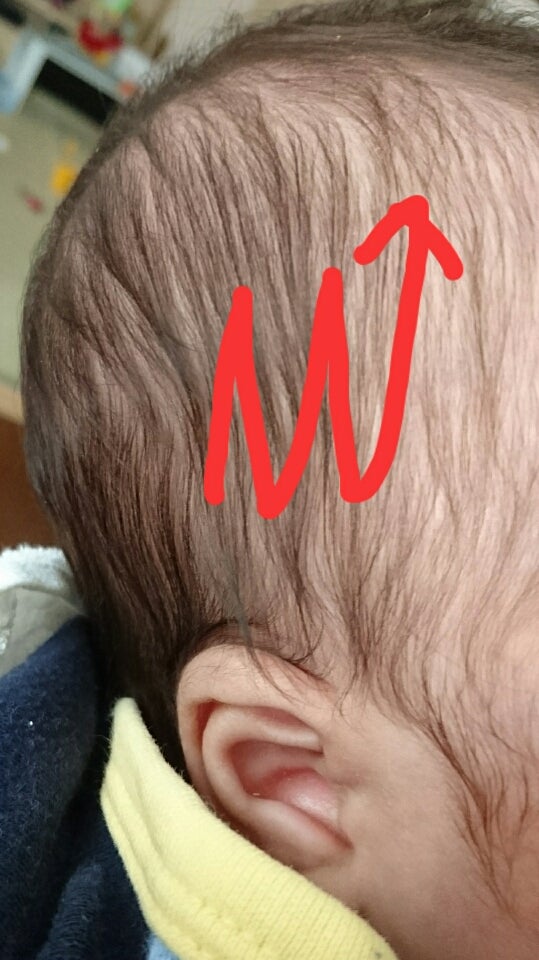 赤ちゃんの頭をマッサージ うっかりかぁちゃんの手探り育自ブログ