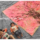 ピンクの絵具まみれで大きな桜の木を作ろう！★Angel・Little・PetitKOBEの記事より