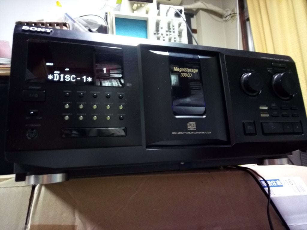 SONY MegaStorage 300CD CDP-CX350 の修理 | ムラサキノオト