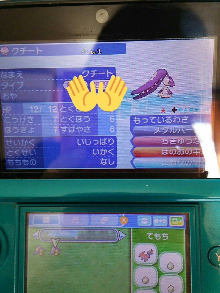 色違いクチート達がうまれました えありんの日記