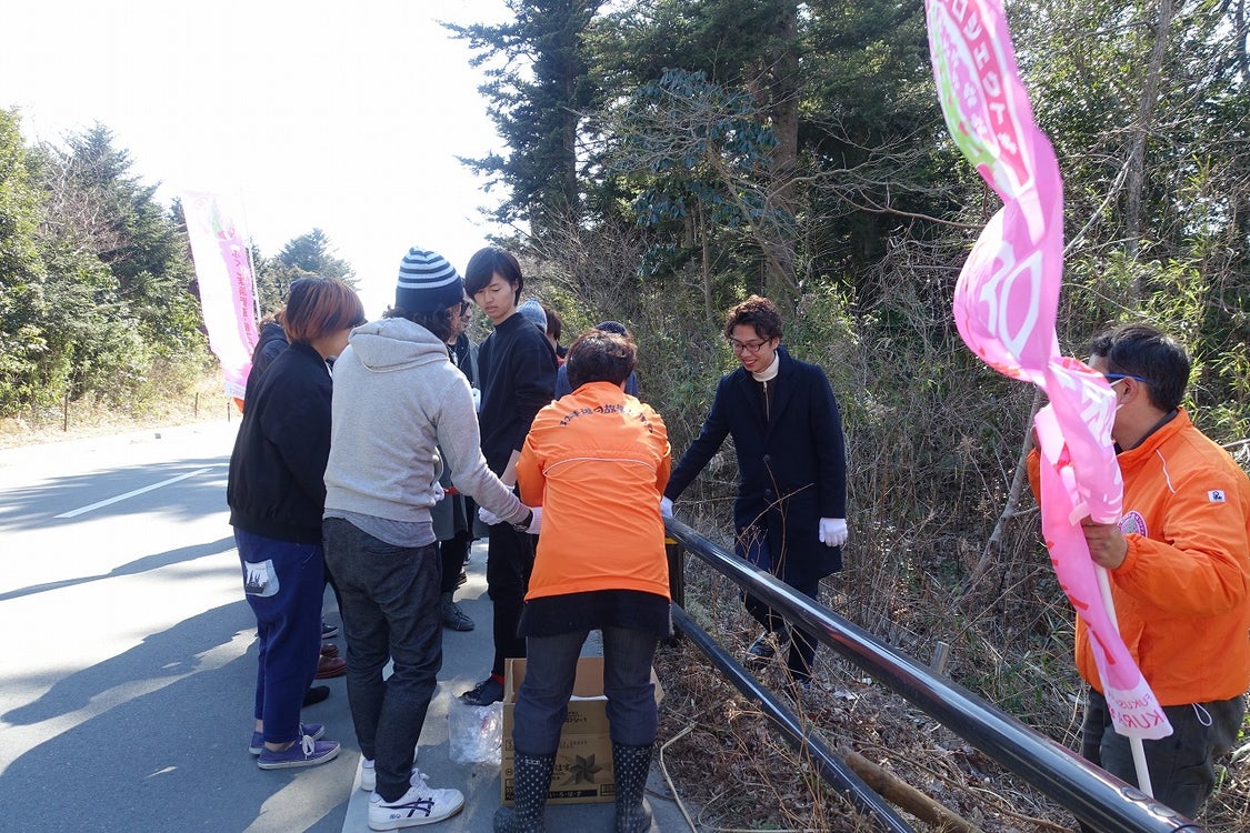 福島県へ！　桜を植樹！　EARTHは、ふくしま浜街道・桜プロジェクト様に、毎年200本の桜を寄付の記事より