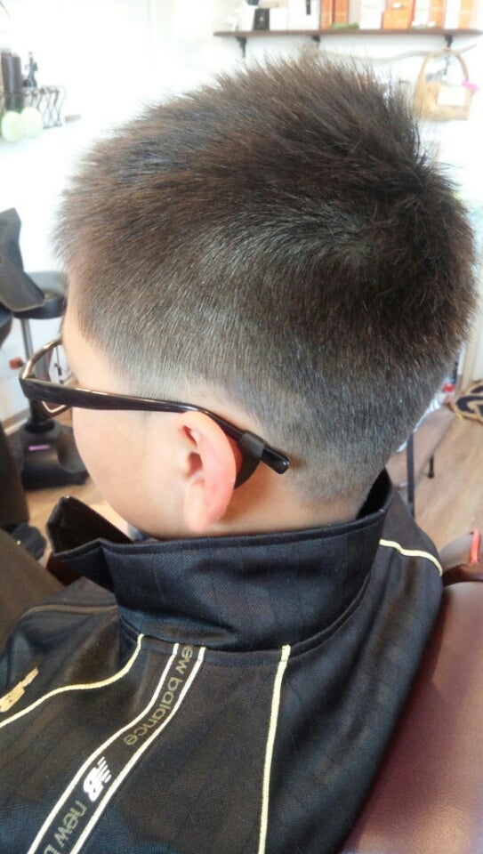 野球少年の気合いカット 髪とお肌に優しい弘前市美容室アメリのブログ