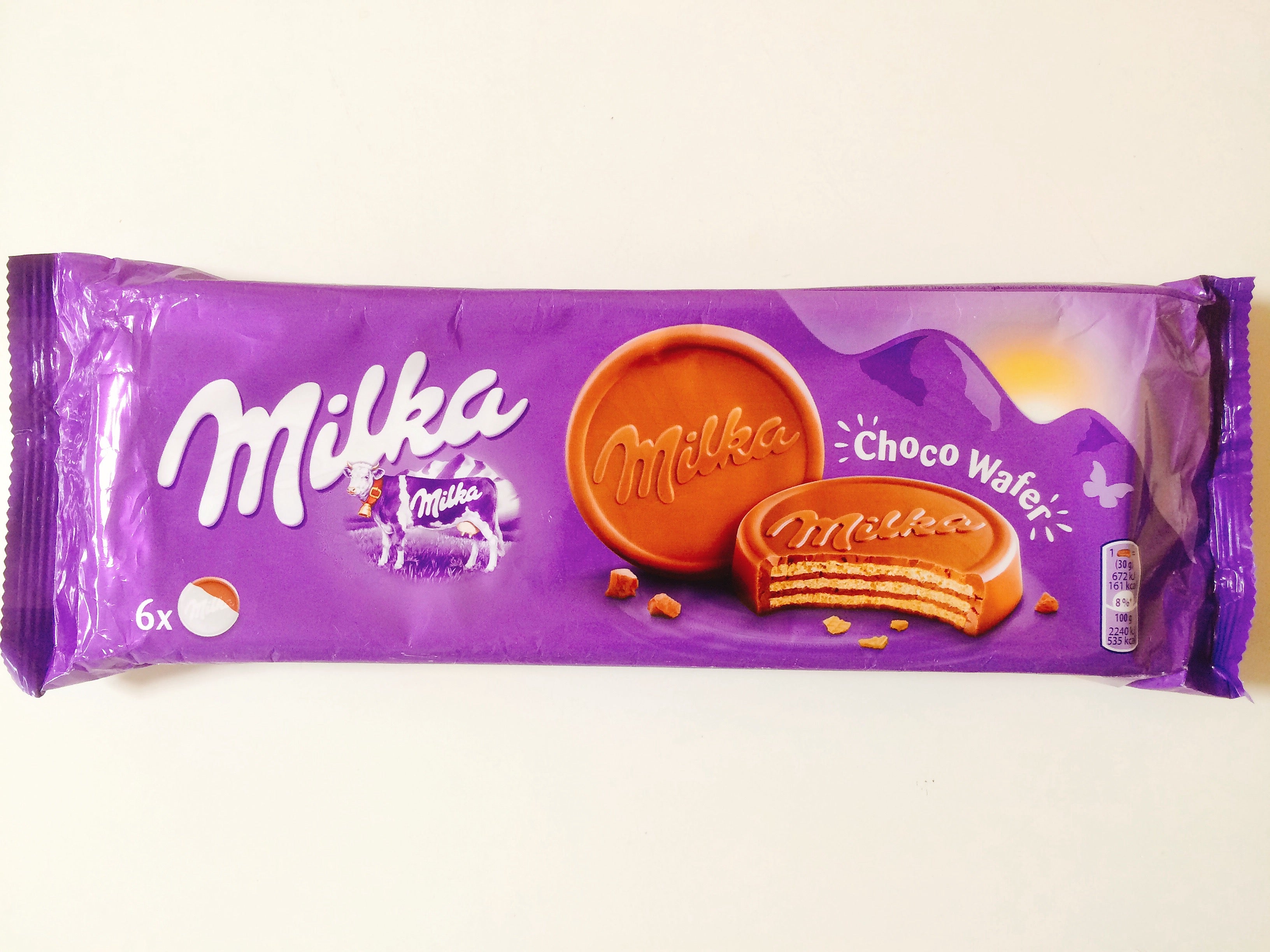 送料無料・選べる4個セット milka【日本未販売】waffelini 5個入り