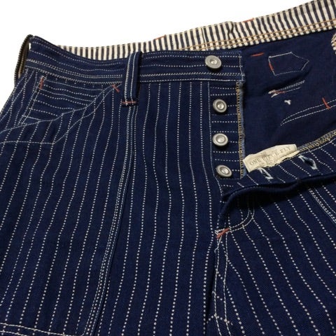 FREEWHEELERS フリーホイーラーズ ウォバッシュストライプパンツ