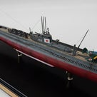 プラモデル製作　1/350日本海軍潜水艦　伊58の記事より