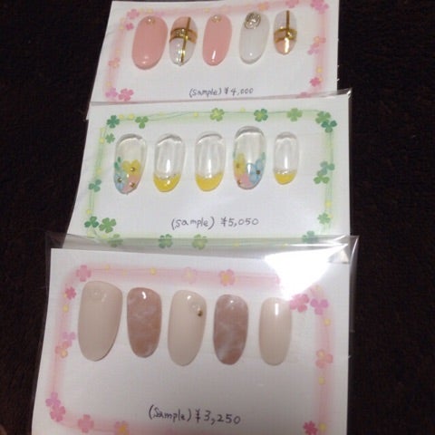 春ネイルの記事画像