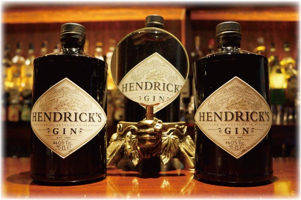 クリアランス半額 HENDRICK’S ジン 専用オブジェ 非売品 ウイスキー