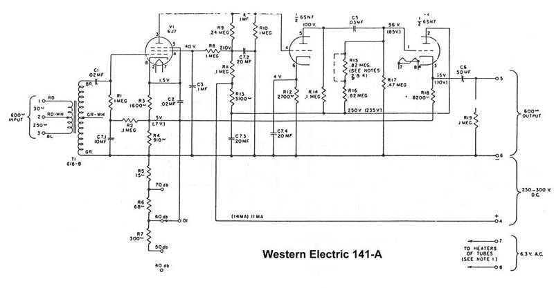 Western Electric - 141A 真空管マイクプリ自作 その1 | skのブログ
