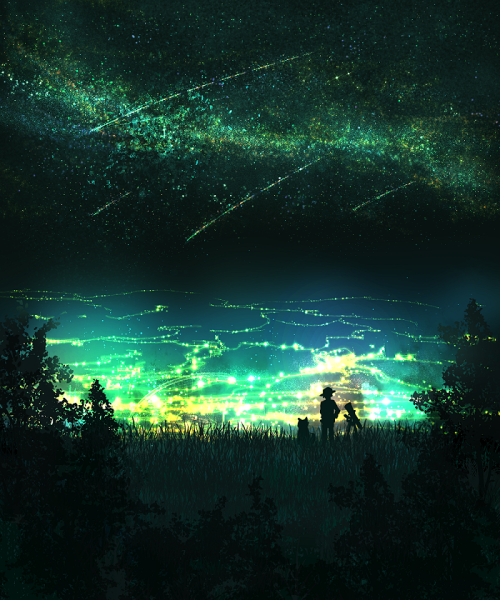 綺麗な夜空 流星 群 イラスト ディズニー画像のすべて