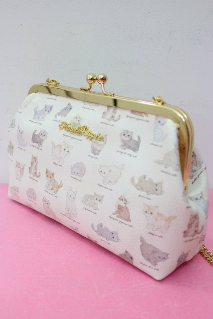 ころりん2WAYポーチ ねこ図鑑大 franche lippee DANS SON POCHE 