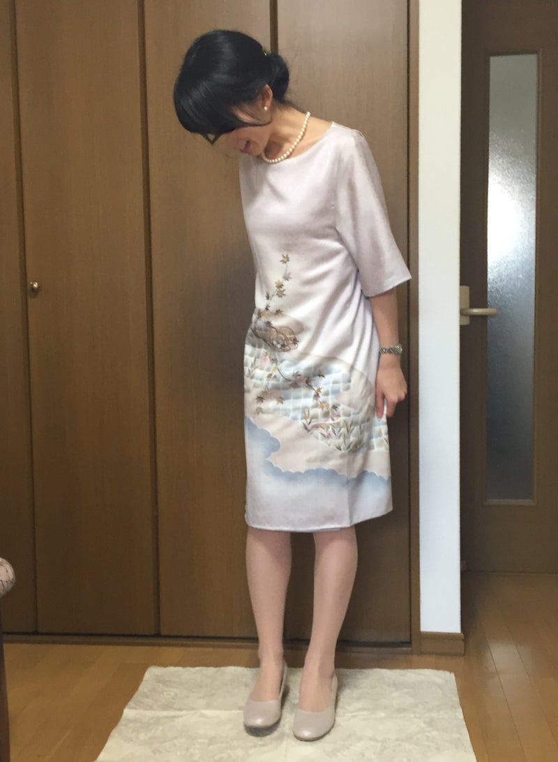 着物からワンピースにリメイク ずっと素敵に着られる洋服 着物リフォーム大阪