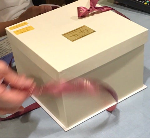 オルゴールケーキ箱 | 水野真紀オフィシャルブログ「女優的養生訓 