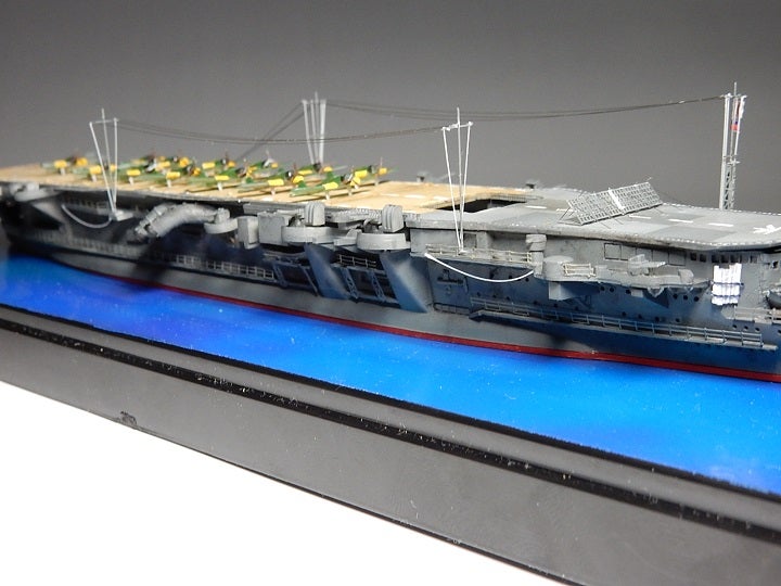 プラモデル製作　1/700 日本海軍航空母艦「龍驤」の記事より