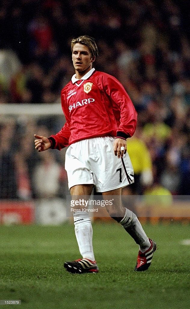 Manchester United FC 1999/2000 HOME ＃7 BECKHAM | Pomerasky