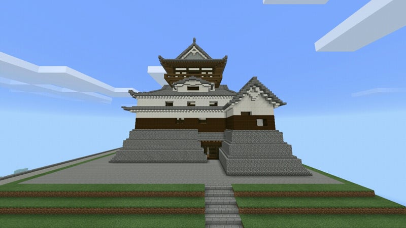 Minecraft マイクラで犬山城 Gr3 ｸﾞﾙｻﾝ の気まぐれブログ