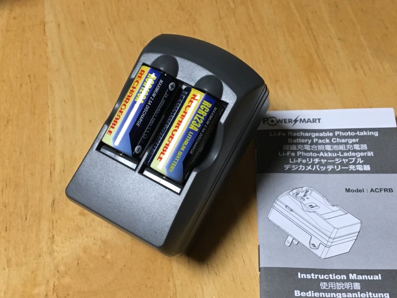 CR123Aリチウム電池互換の充電池を買ってみました | Photograph to Life ～生活に写真を～