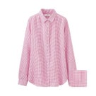 【coordinate】ピンクシャツ×デニムの上下ユニクロお散歩カジュアルコーデの記事より