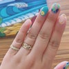 夏にキラキラ♡14K Ring♡の画像