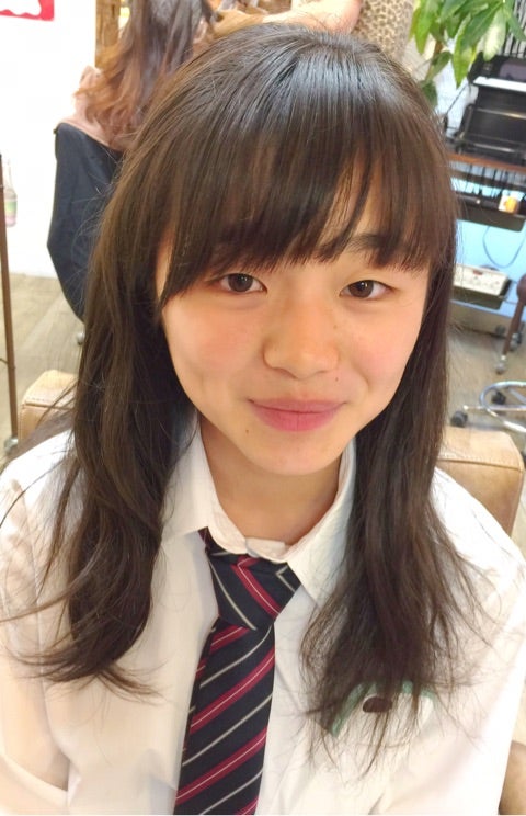可愛いjkがやってきた Peace Hair ピースヘアー 川崎市 武蔵新城のお子様連れ ファミリー連れ大歓迎のアットホームな美容室 美容院のブログ