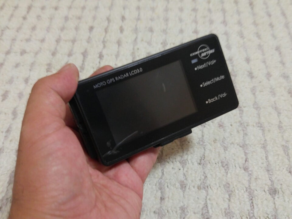 デイトナレーダー探知機 MOTO GPS RADAR LCD 3.0②触ってみた | もも デイトナレーダー探知機 MOTO GPS RADAR LCD 3.0②触ってみた | もも