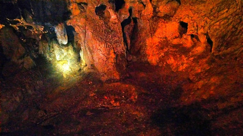 洞窟探検②小堀谷鍾乳洞