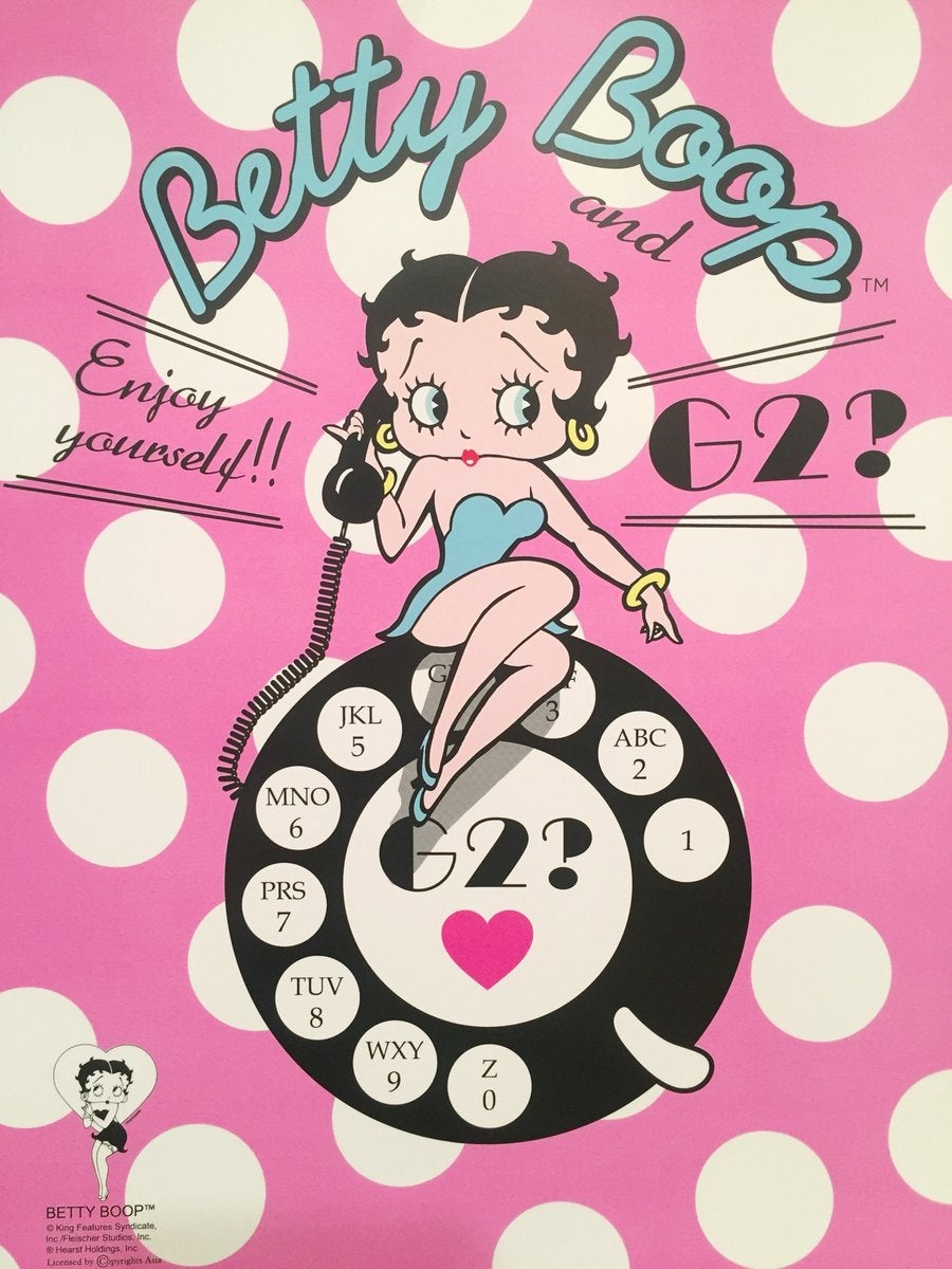 ☆…Betty Boop×G2? Collaboration item 2nd part2…☆ | G2?