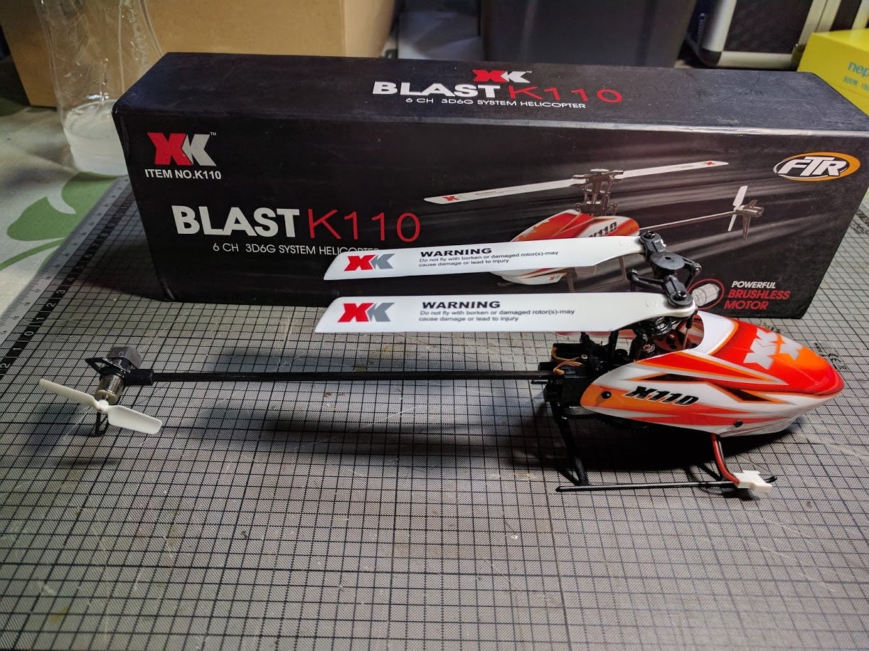 XK K110 の設定 | 茂三郎の孫 ラジコン（空）、ゲームたまにバイク