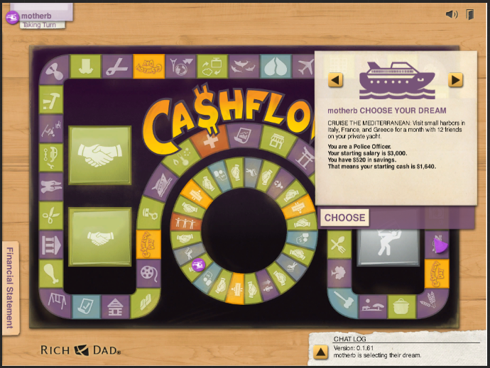 あの金持ち父さんのキャッシュフローゲームが、「無料」で遊べる あの金持ち父さんのキャッシュフローゲームが、「無料」で遊べる