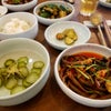 おすすめ♡なすんじゃ先生韓国料理教室～干しワラビとアサリの煮物&親しみある食べ物オイジ♡の画像