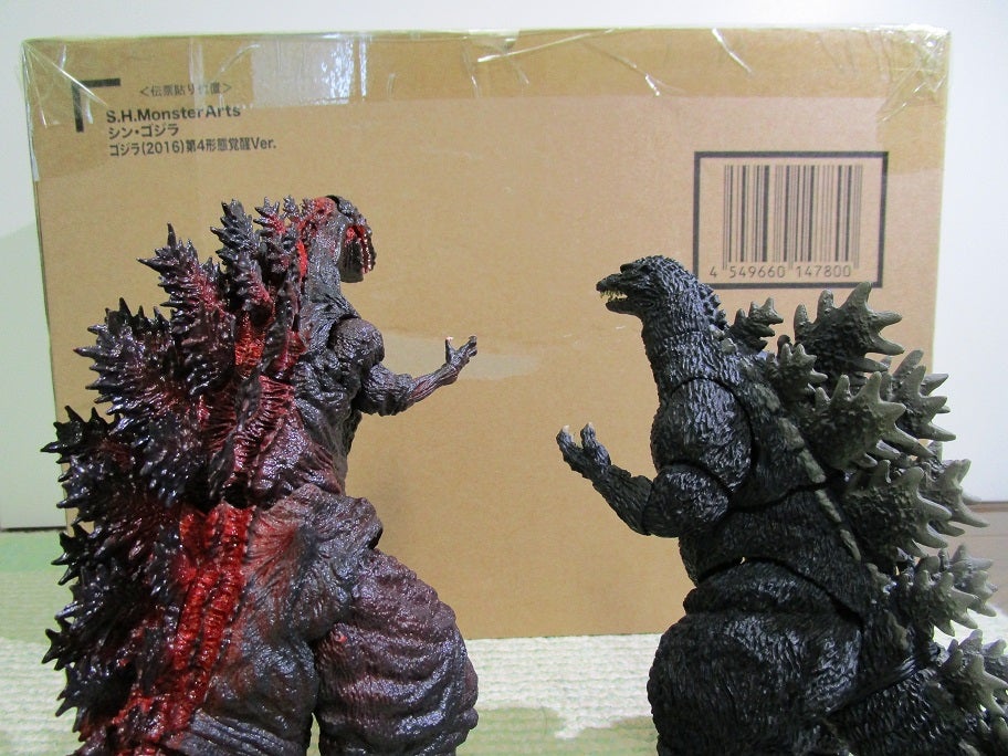 S.H.MonsterArts Godzilla（2016）第四形態覚醒ver | 徒然なるTOYレビュー日記