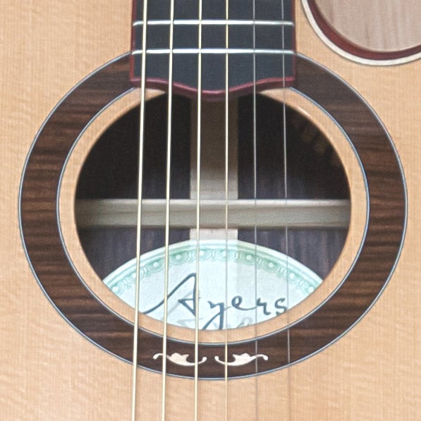 ギターについての知識 －その６ サウンドホール周りのデザインについて