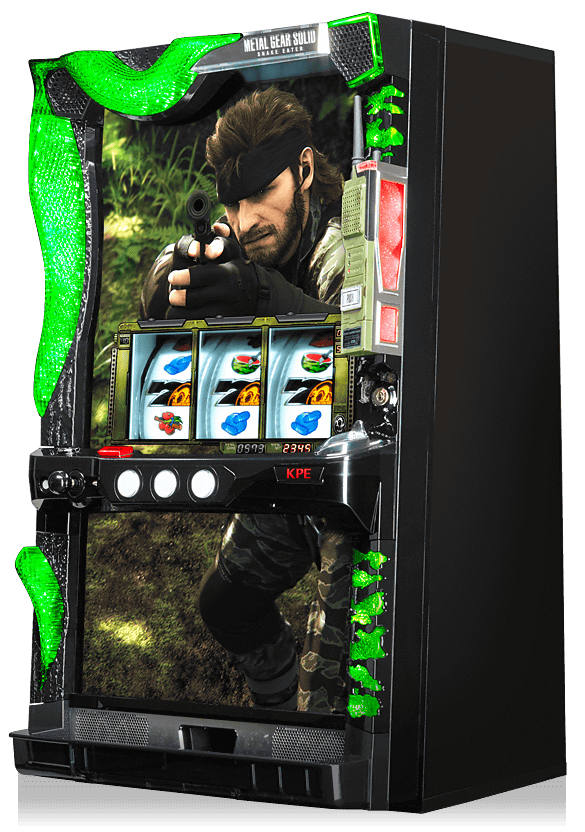 Metal Gear Solid Pachislo Machine KONAMI KPE Pachinko Slot SNAKE 