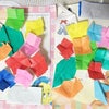 折り紙で紫陽花やカタツムリをの画像
