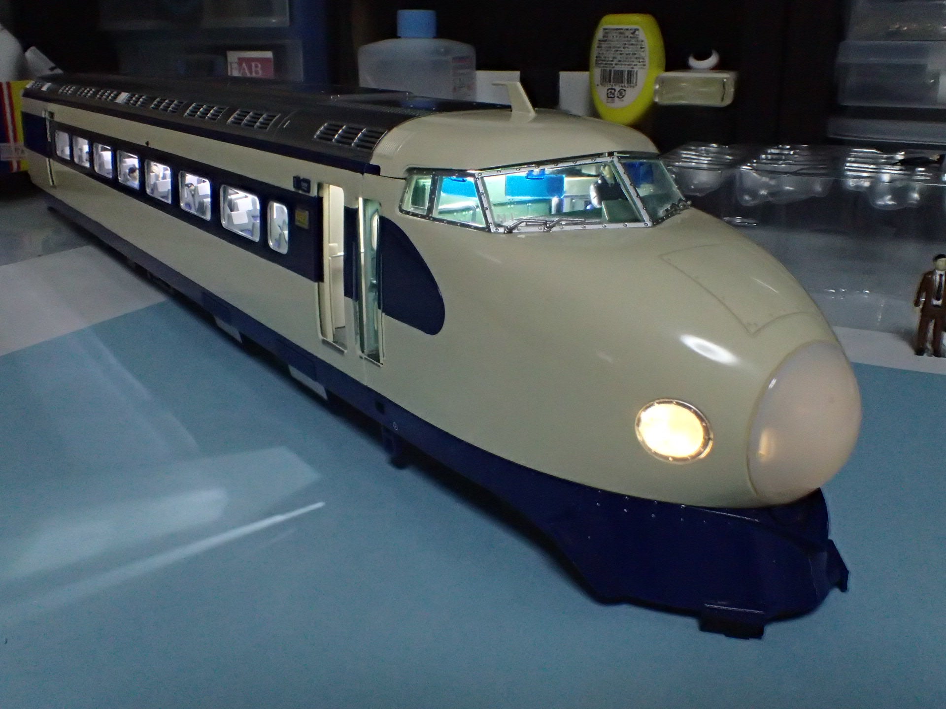 美品 大人の超合金 夢の超特急 新幹線0系 1/45scale スケール バンダイ 美品 大人の超合金 夢の超特急 新幹線0系 1/45scale スケール バンダイ