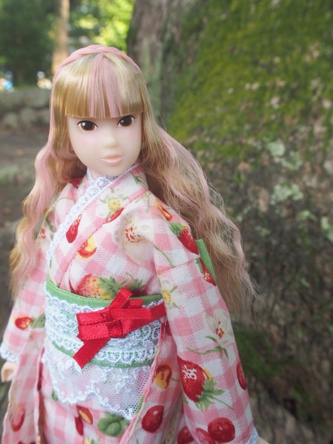 在庫一掃 momokoDOLLフルーティーかき氷 ブラック×イエロー Fruity