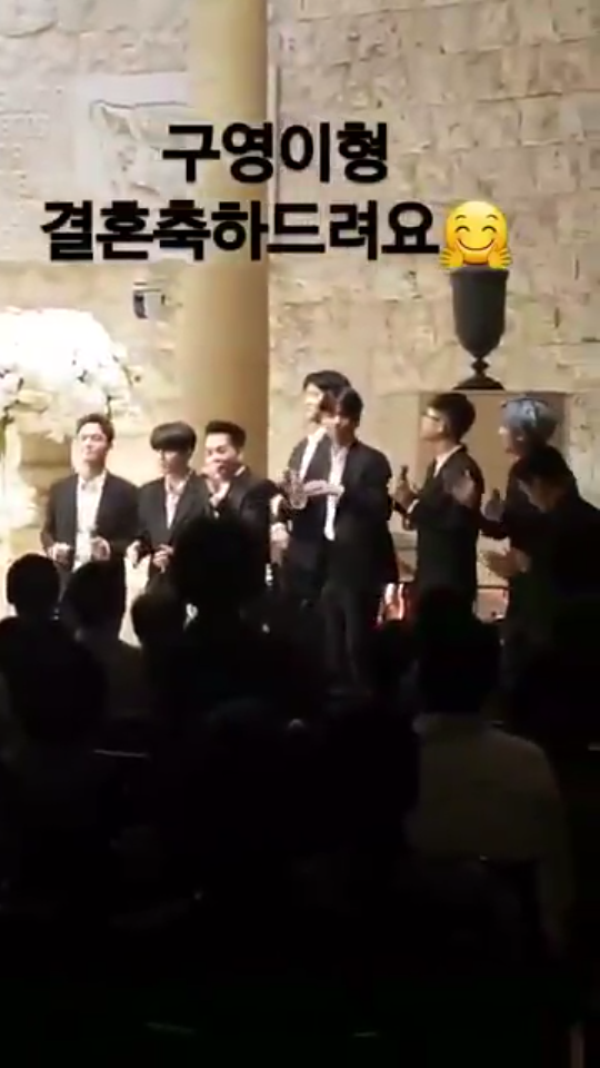 EXO皆で結婚式で歌を歌う 【追加動画あり】 はやのブログ