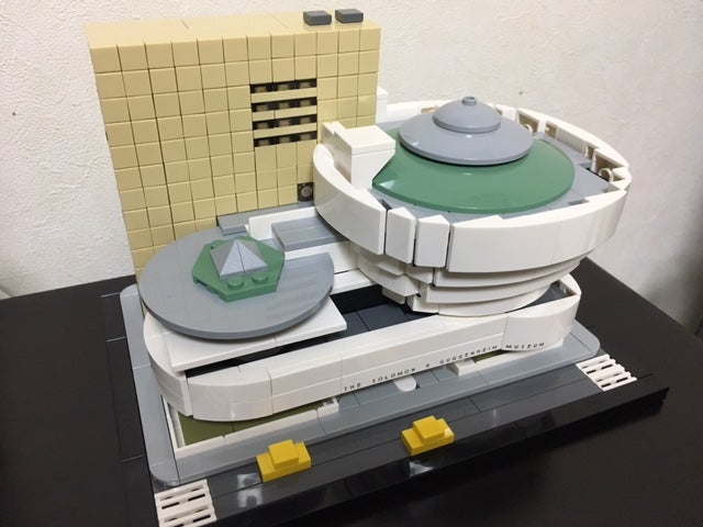 グッゲンハイム美術館のレゴ、やっと完成！ | 開運風水鑑定もできる