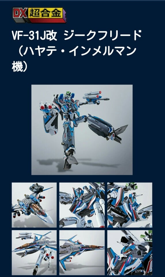 全国無料新作 DX超合金 VF-31J改 ジークフリード(ハヤテ