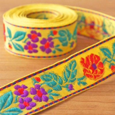 Bavarian Embroidered Ribbon