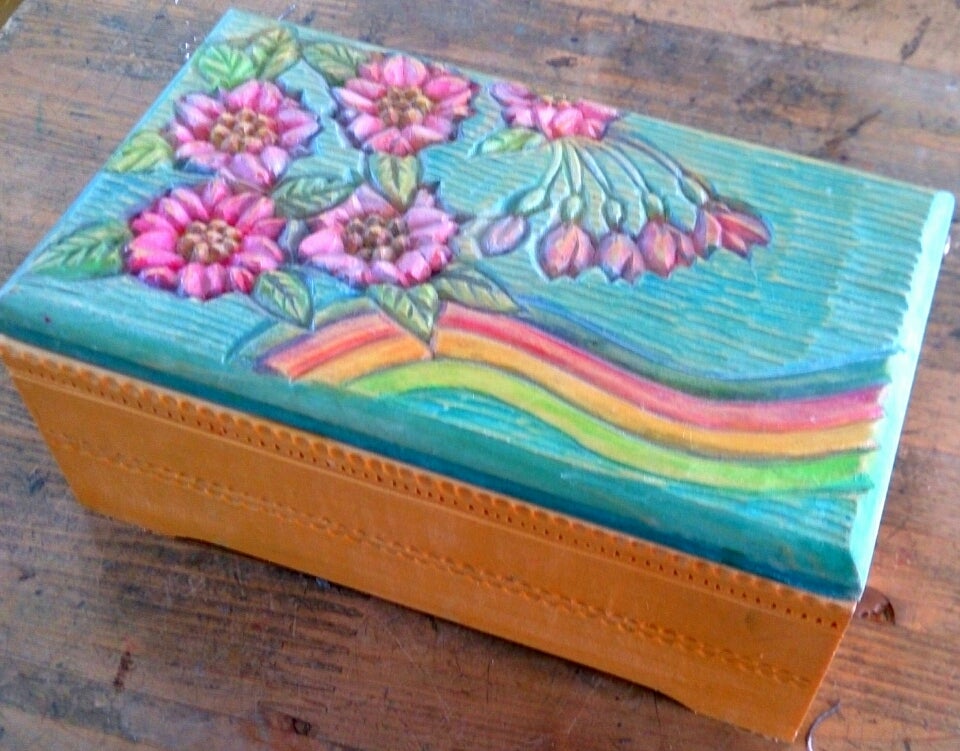 木彫小箱を作りましょう ママゲリア聖子の大阪ロマンチック