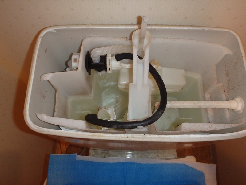 トイレのタンクに水がポタポタ落ちている Inax Dt 3850 水漏れ修理 リビオ白鷺デュオ マルイチ住宅設備機器株式会社