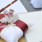 お客様からnekonoを使った手作りリングピローのお写真が届きました♪の記事より