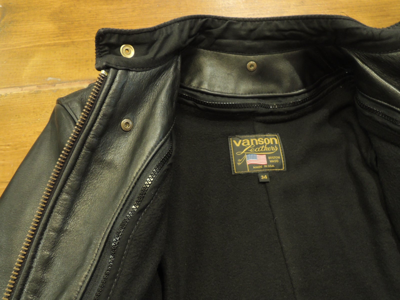 VANSON シングル ライダースジャケット 34 | neiRoのブログ VANSON シングル ライダースジャケット 34 | neiRoのブログ