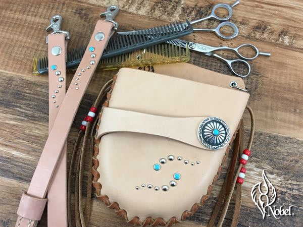 美容師さん用のカッコ可愛いシザーケース Nobel Leather Craft オーダーメイドを愉しむ革工房ブログ 横浜発